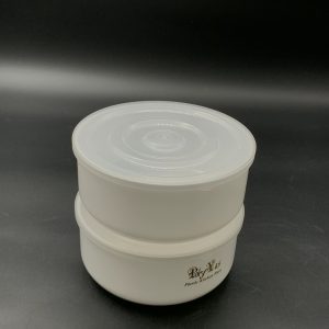 ظرف غذا پلاستیکی دوتایی(بزرگ-کوچک)