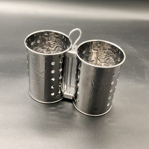 جا قاشقی استیل دوقلو