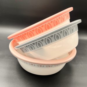 لگن دو رنگ متوسط