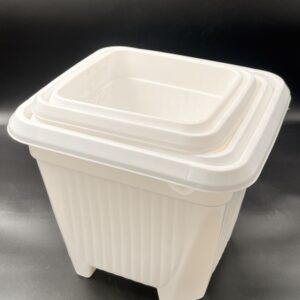 گلدون مربع رز